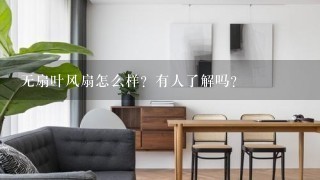 无扇叶风扇怎么样？有人了解吗？