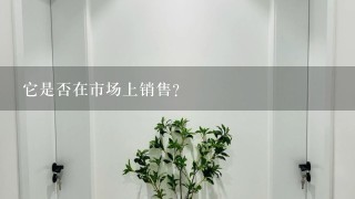 它是否在市场上销售？