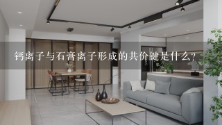 钙离子与石膏离子形成的共价键是什么